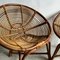 Italian Bamboo Hoop Chairs, Set of 2 6