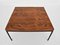 Minimal Swiss Rosewood Coffee Table by Kurt Thut from Idealheim, 1968 3