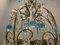 Kristallblauer Murano Glas Kronleuchter, 1960er 4