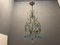 Crystal Beaded Light Blue Murano Glass Drop Chandelier, 1960s, Image 2