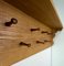 Mid-Century Oak Scandinavian Coat Rack with Turned Wood Hooks, 1960s 14