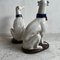 Große italienische Windhunde aus Keramik, 1950er, 2er Set 6