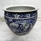 Chinese Blue & White Fish Bowl, Image 1