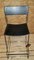 Italian Black Sultana Bar Chairs from Arrben with Chromed Legs, 1970s 3