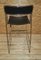 Italian Black Sultana Bar Chairs from Arrben with Chromed Legs, 1970s 4