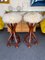 Italian Wood & Sheepskin Bar Stools, 1970s, Set of 2 11