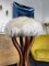 Italian Wood & Sheepskin Bar Stools, 1970s, Set of 2 5