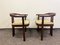Mid-Century Walnut Pigreco Armchairs attributed to Tobia & Afra Scarpa, Set of 2 3