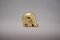 Brass Elephant Paperweight by Luigi Colani for Dresdner Bank 3