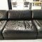 Model D76 Modular Daybed Sofa in Black Leather from de Sede, 1970s, Set of 3 3