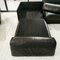 Model D76 Modular Daybed Sofa in Black Leather from de Sede, 1970s, Set of 3 6