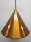 Scandinavian Suspension Copper Ceiling Lamp by Hans-Agne Jakobsson from Hans-Agne Jakobsson Ab Markaryd, 1950s 2