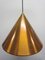 Scandinavian Suspension Copper Ceiling Lamp by Hans-Agne Jakobsson from Hans-Agne Jakobsson Ab Markaryd, 1950s, Image 2