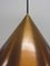 Scandinavian Suspension Copper Ceiling Lamp by Hans-Agne Jakobsson from Hans-Agne Jakobsson Ab Markaryd, 1950s, Image 10