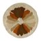 Alfombra redonda marrón de Desso, años 70, Imagen 2