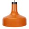 Lámpara colgante modelo 5403/6 naranja de Staff, años 70, Imagen 1