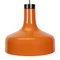 Lampe à Suspension Modèle 5403/6 Orange de Staff, 1970s 1