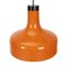 Lámpara colgante modelo 5403/6 naranja de Staff, años 70, Imagen 2