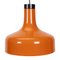 Lámpara colgante modelo 5403/6 naranja de Staff, años 70, Imagen 3