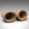 Jarrones chinos vintage de bambú tallado a mano, años 30. Juego de 2, Imagen 9