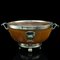 Antique English Oak Fruit Bowl 5