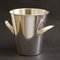 Vintage Metal Wine or Champagne Cooler by Wilhelm Wagenfeld for WMF, 1950s 2