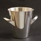 Vintage Metal Wine or Champagne Cooler by Wilhelm Wagenfeld for WMF, 1950s 1