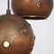 Copper Hanging Lamp from Peill & Putzler, Germany, 1960s 5