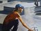 Karine Bartoli, Venice Beach Skate Park, 2022, olio su tela, Immagine 2