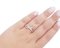 18 Karat White Gold and Diamonds Modern Ring 5