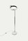 Lámpara de pie ajustable Mid-Century de cromo y vidrio acrílico atribuida a Reggiani, Italia, años 70, Imagen 10