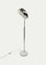 Lámpara de pie ajustable Mid-Century de cromo y vidrio acrílico atribuida a Reggiani, Italia, años 70, Imagen 9