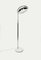 Lámpara de pie ajustable Mid-Century de cromo y vidrio acrílico atribuida a Reggiani, Italia, años 70, Imagen 3