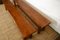 French Oak Benches, 1880s, Set of 2 4