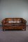 Vintage 2-Sitzer Schafsfell Sofa 1