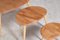 Mid-Century Pebble Elm and Beech Nesting Tables from Ercol, 1960s, Set of 3, Image 5