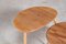Mid-Century Pebble Elm and Beech Nesting Tables from Ercol, 1960s, Set of 3 6