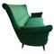 Large Italian Sculptural Sofa in the style of Gio Ponti, 1950s 8