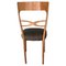 Mid-Century Italian Dining Chairs in Blond Wood, 1950s, Set of 6 4