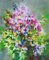 Zigmunds Snore, Bright Summer Flowers, 2020, Acquerello su carta, Immagine 1