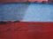 Zigmunds Snore, Petite Ville, Ambiance Rouge-Bleu, 2020, Aquarelle sur Papier 2