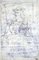 Vladimir Glushenkov, Goodbye Picasso, Bleistift auf Karton, 1998 1