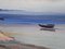 Marianna Peilane, Boats on the Sea Shore, Oil on Canvas, 1970s 3