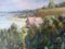 Bernards Mednitis, Hills, óleo sobre lienzo, años 60, Imagen 3