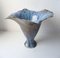 Blue Flower Vase in Stone Mass, 2010s 1