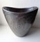 Stone Mass Vase with Silver Glaze by Elina Titane, 2017 1