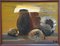 Edvards Grube, Bodegón con girasoles, óleo sobre lienzo, Imagen 6