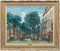 Constantine Kluge, Place Beauvau, Paris, Oil on Canvas, 1940, Framed, Image 8