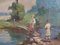 Voldemars Caune, Folk Story, 1960, óleo sobre lienzo, Imagen 3