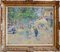 Lucien Adrion, Paris, Cafe de la Paix, óleo sobre lienzo, años 20, Imagen 1